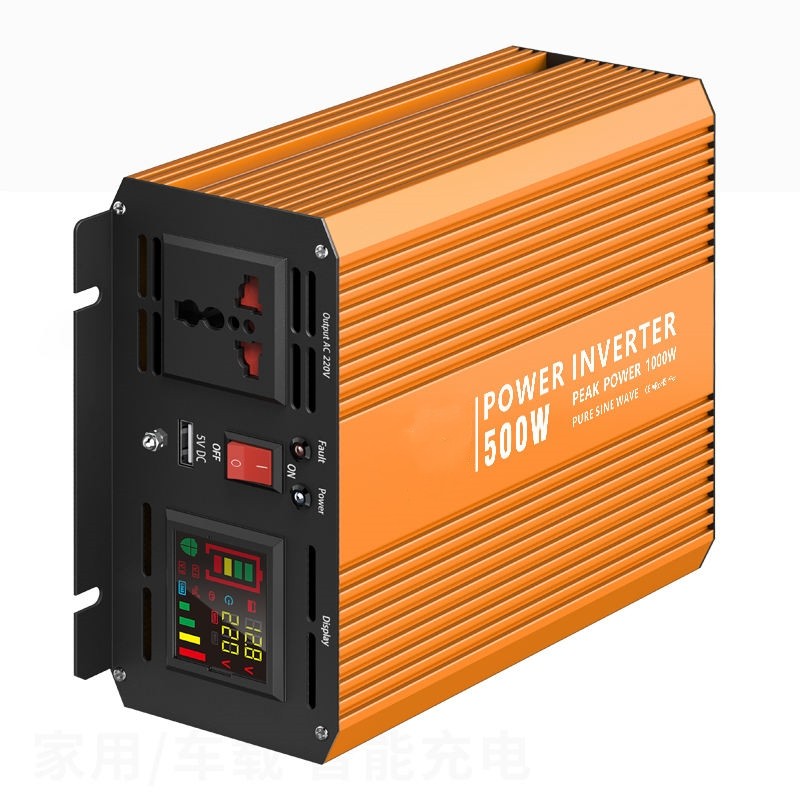 What are the characteristics of the 500W Pure Sine Wave Inverter?