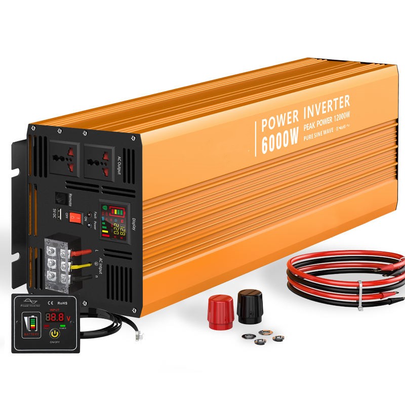 6000W Solar pure sine wave power inverter